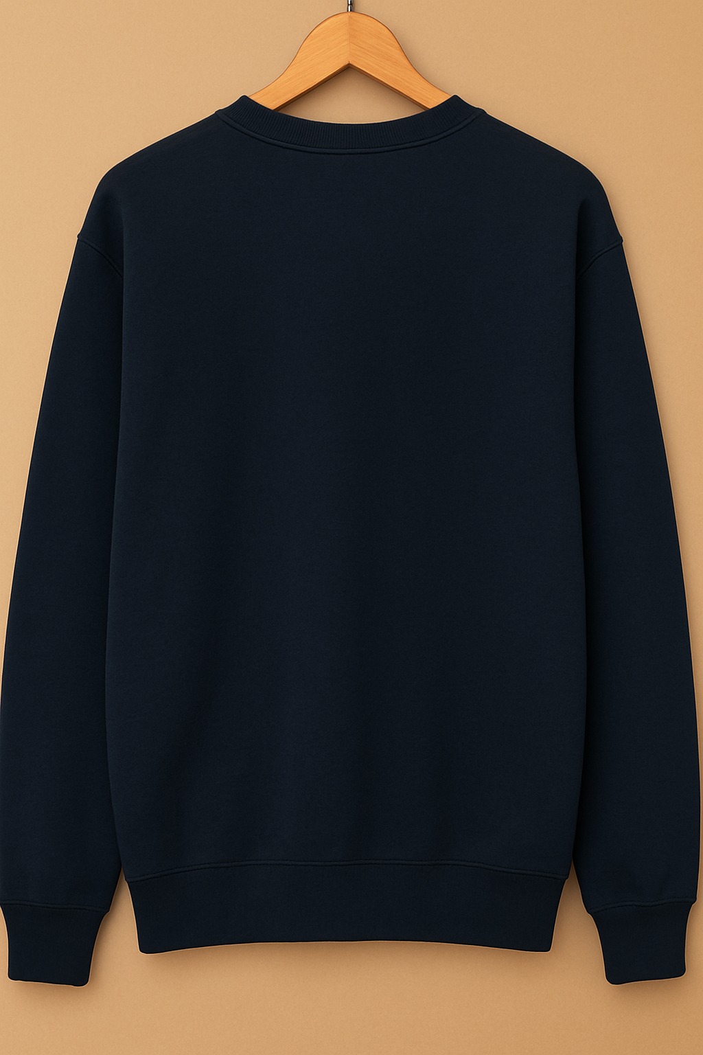 Zordux Classic Navy Blue Sweatshirt Premium Cotton Blend