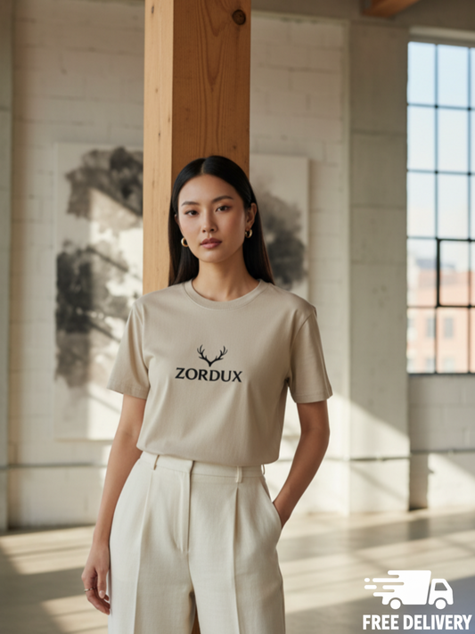 Zordux Premium T-Shirt – 100% Cotton, 260gsm