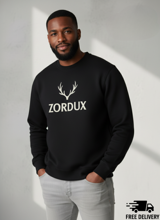 Zordux Premium Long Sleeve T-Shirt – 100% Cotton, 260gsm
