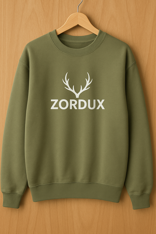 Oversized Sweatshirt _ Premium Cotton Blend