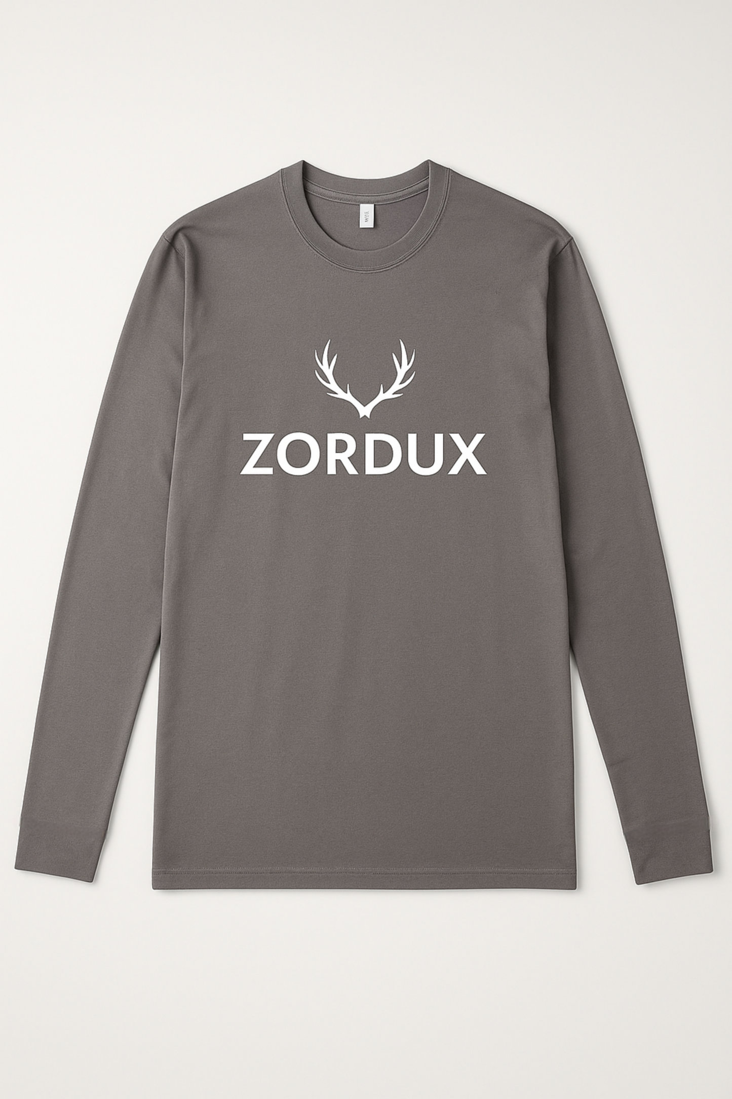 ZORDUX Long Sleeve T-Shirt 100% sustainable cotton