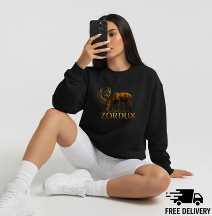 Oversized Sweatshirt – Premium Cotton Blend, Heavyweight 440gsm